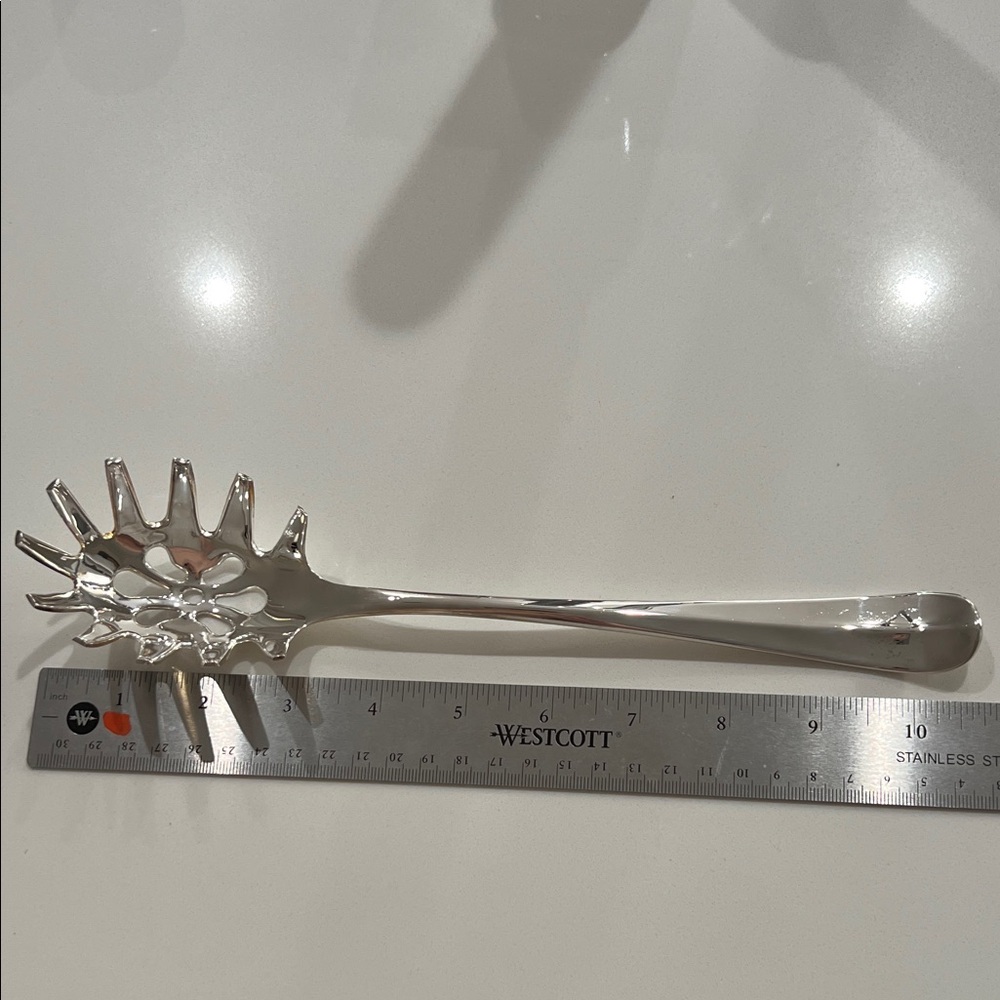 Silver-plated Pasta Server - Picture 6 of 7